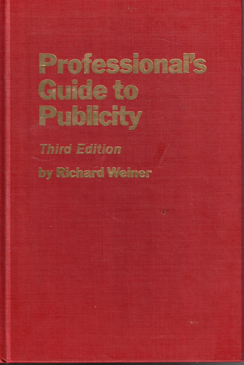 Image for Professional's Guide to Publicity Professional's Guide to Publicity