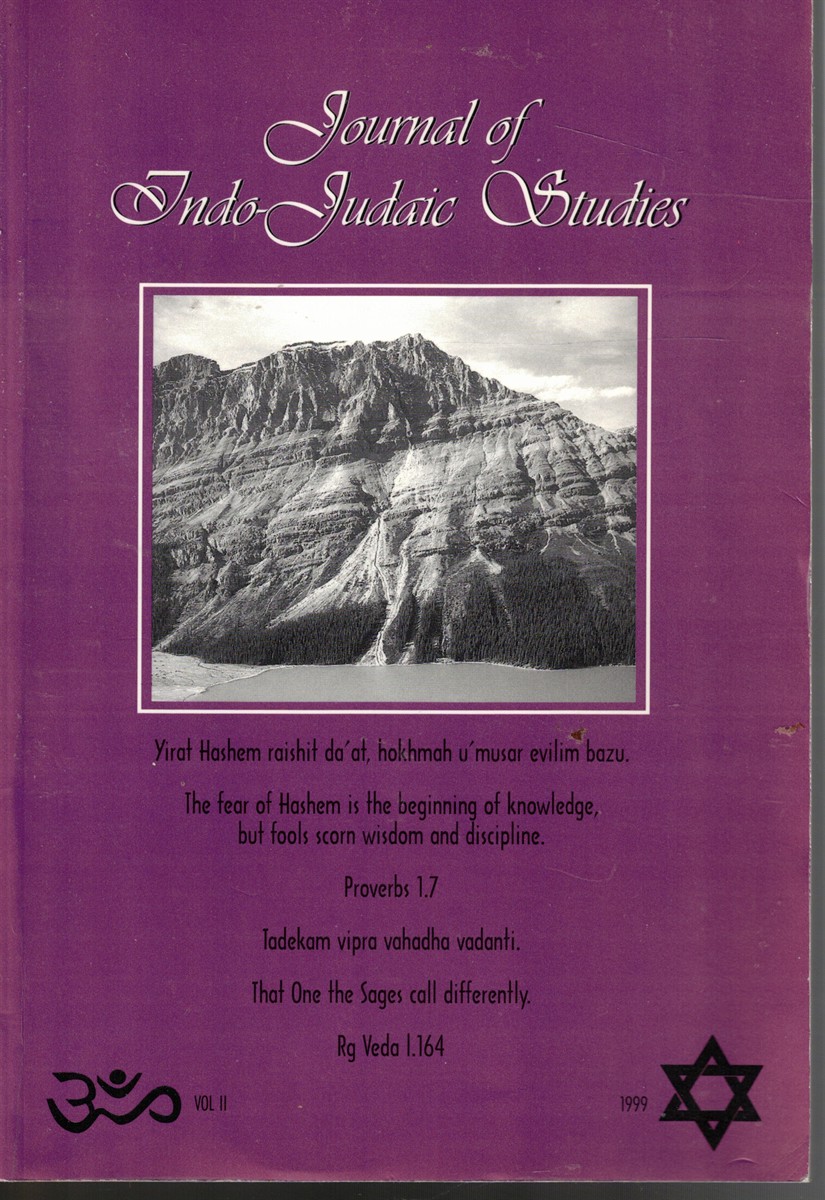 The Journal of Indo-Judaic Studies - Volume 1, No 2