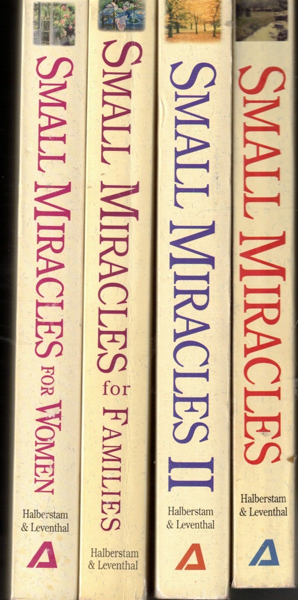 Image for Small Miracles - Lot of 4 Books - Halberstam and Leventhal Small Miracles - Lot of 4 Books - Halberstam and Leventhal