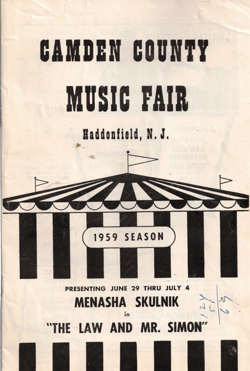 Image for The Law and Mr Simon; Menasha Skulnik The Law and Mr Simon; Menasha Skulnik