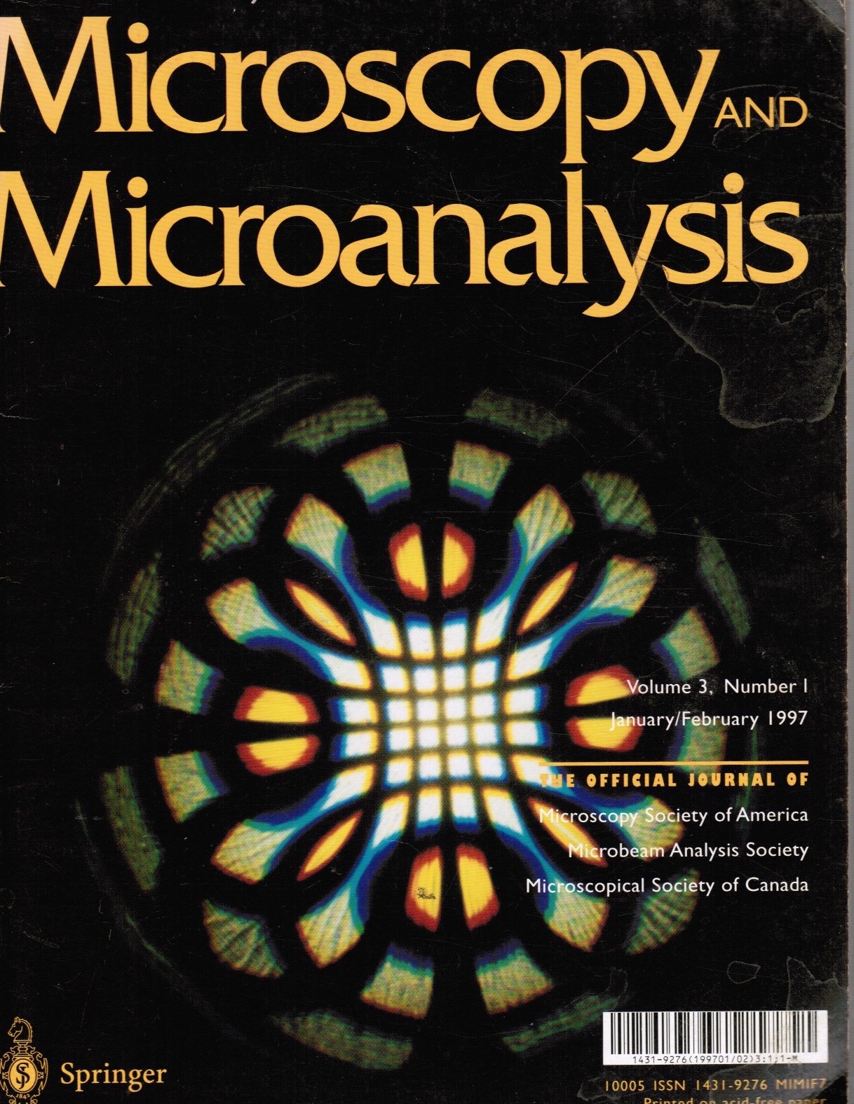 MICROSCOPY SOCIETY OF AMERICA - Microscopy and Microanalysis, Jan-Feb 1977