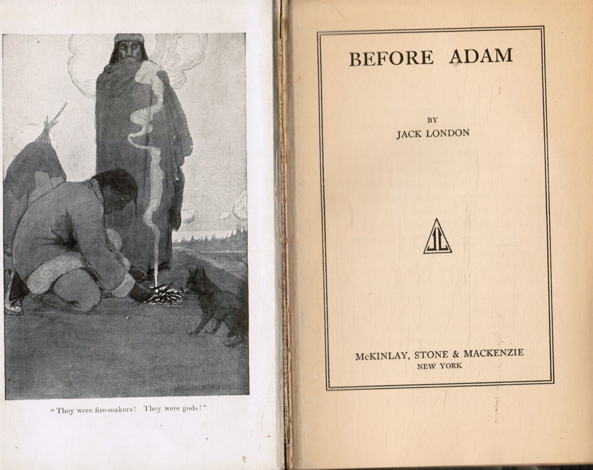 LONDON, JACK - Before Adam