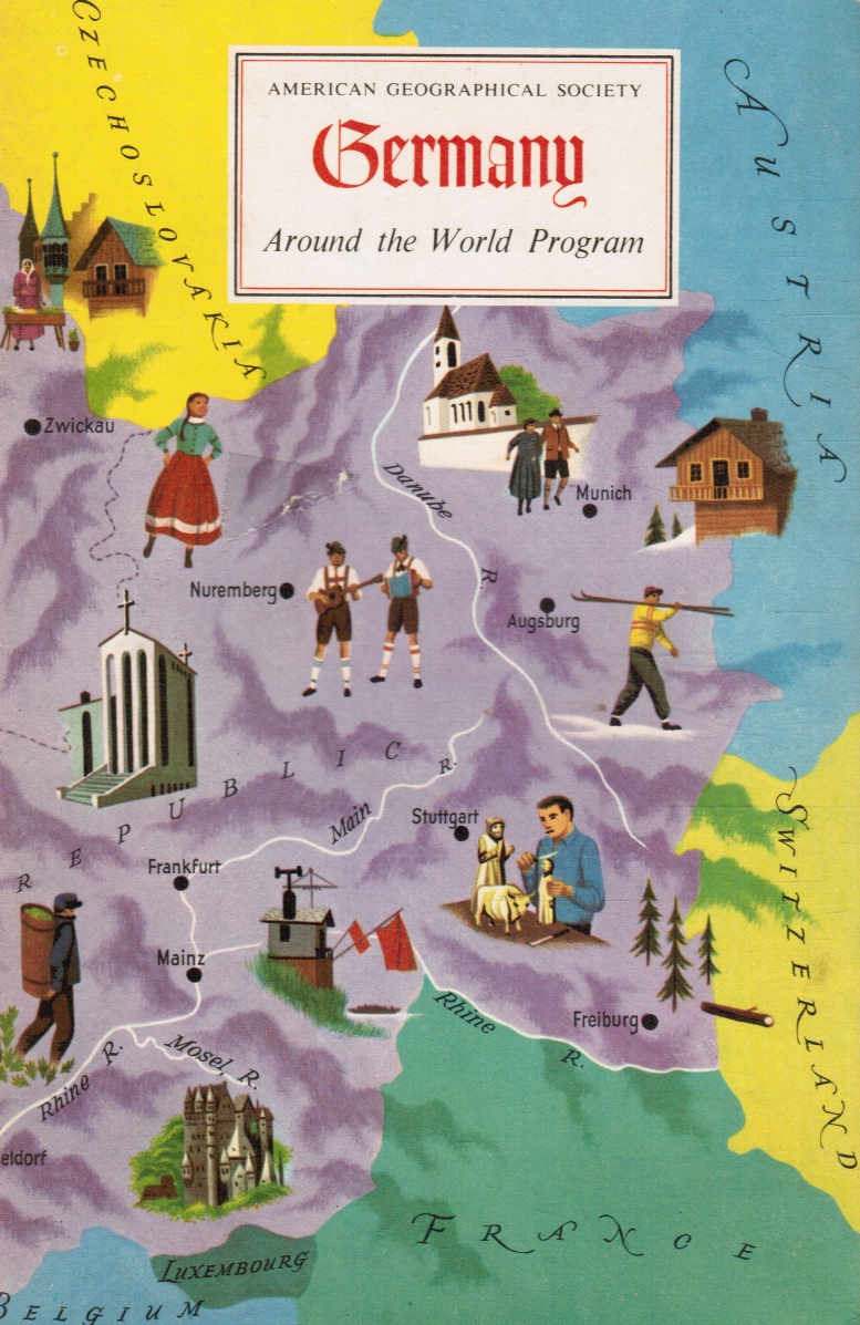 TECLAFF, LUDWIK AND EILEEN - Germany: American Geographic Around the World Program