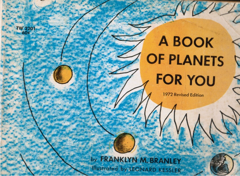 BRANLEY, FRANKLYN M. - A Book of Planets for You