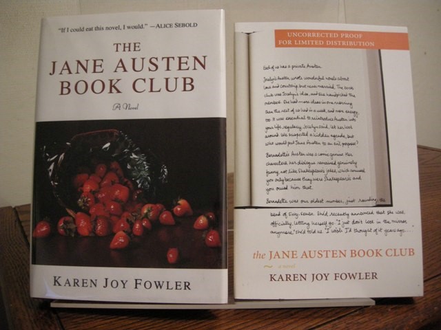 The Jane Austen Book Club (Includes Signed Uncorrected Proof)