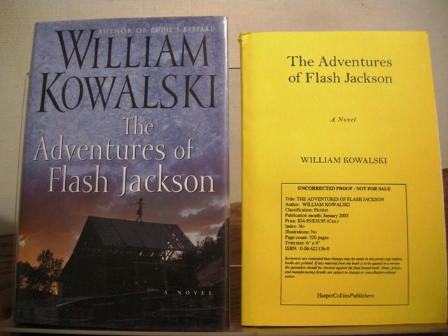 The Adventures of Flash Jackson (Includes Signed Uncorrected Proof)