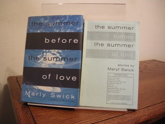 The Summer Before the Summer of Love (Includes a Signed Uncorrected Proof)