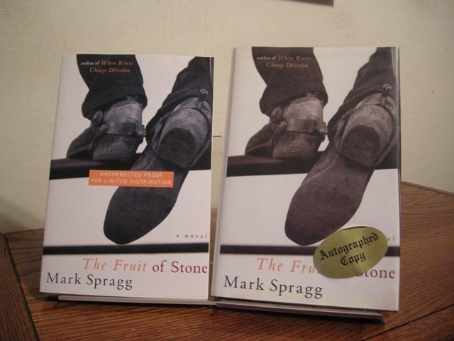 The Fruit of Stone (Includes Signed Advance Reading Copy)