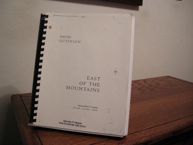 East of The Mountains
