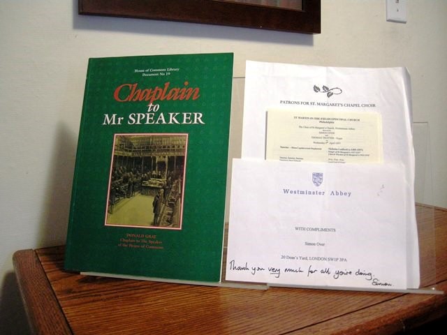 Chaplain to Mr. Speaker: The Religious Life of the House of Commons