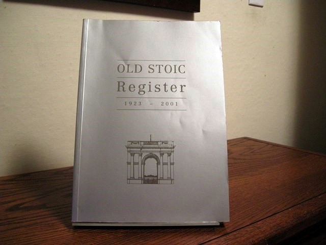 Old Stoic Register 1923-2001