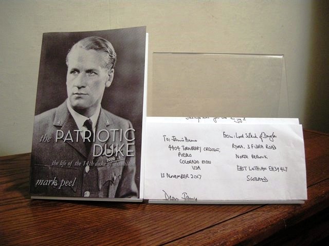 The Patriotic Duke: The Life of the 14th Duke of Hamilton (w/ ALS)