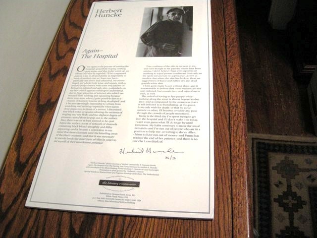 Again---The Hospital (Broadside/Poster)