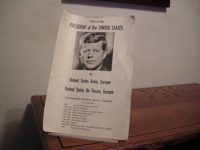 Visit of the President of the United States to United States Army, Europe; United States Air Forces, Europe