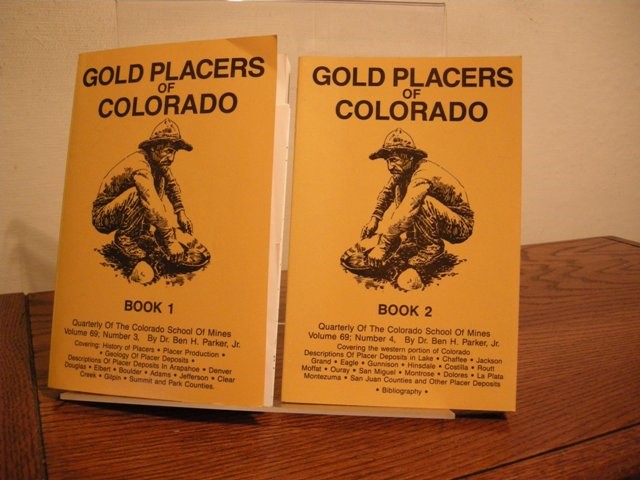 Gold Placers of Colorado, Books 1 and 2