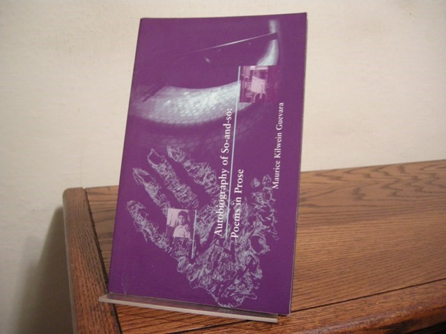 Autobiography of So-and-so: Poems in Prose