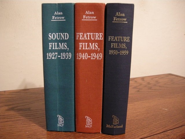 Sound Films, 1927-1939; Feature Films, 1940-1949; Feature Films, 1950-1959 (Three Volumes) A United States Filmography