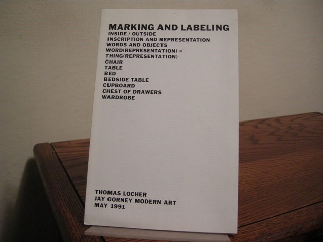 Marking and Labeling