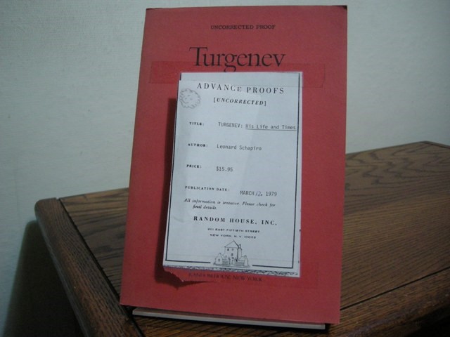 Turgenev: His Life and Times