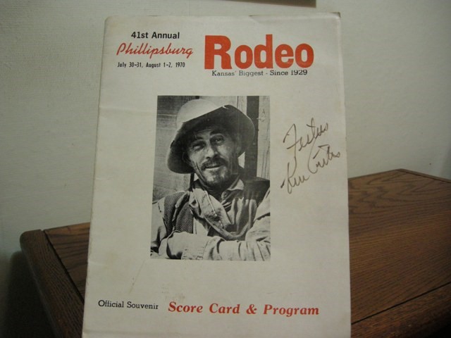 41st Annual Phillipsburg Rodeo Official Souvenir Score Card & Program: July 30-31, August 1-2, 1970