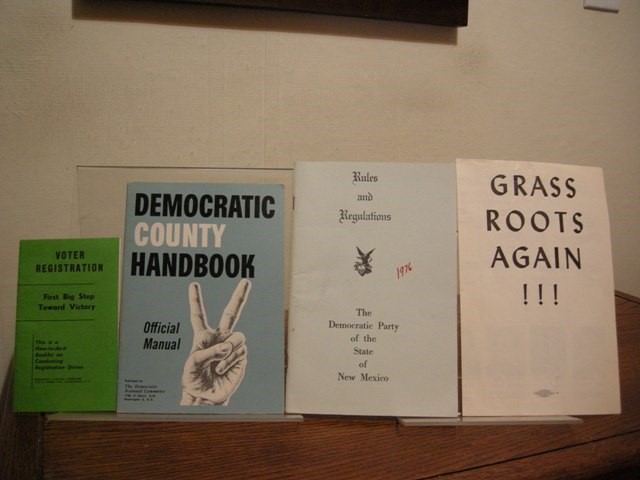 Democratic Party Ephemera New Mexico]