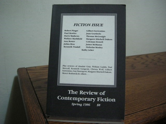 The Review of Contemporary Fiction, Spring 1986