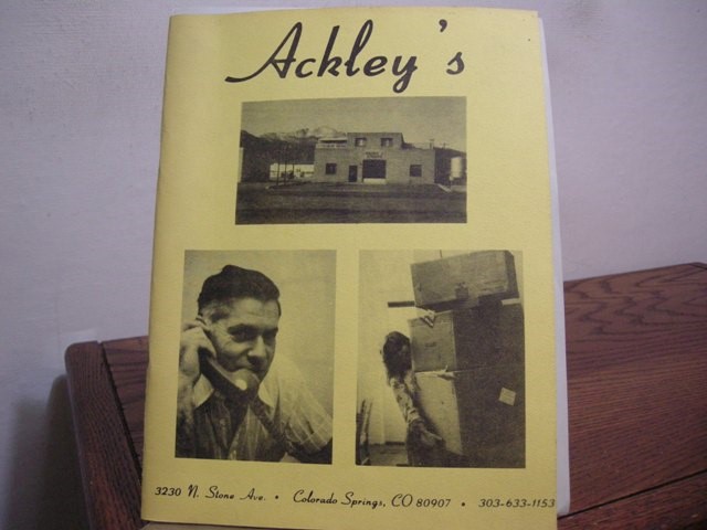 Ackley's Rocks Catalog #76