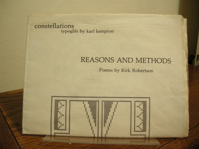 Reasons and Methods: Poems