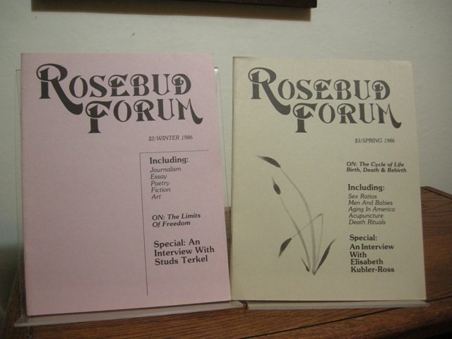 Rosebud Forum, Winter and Spring 1986