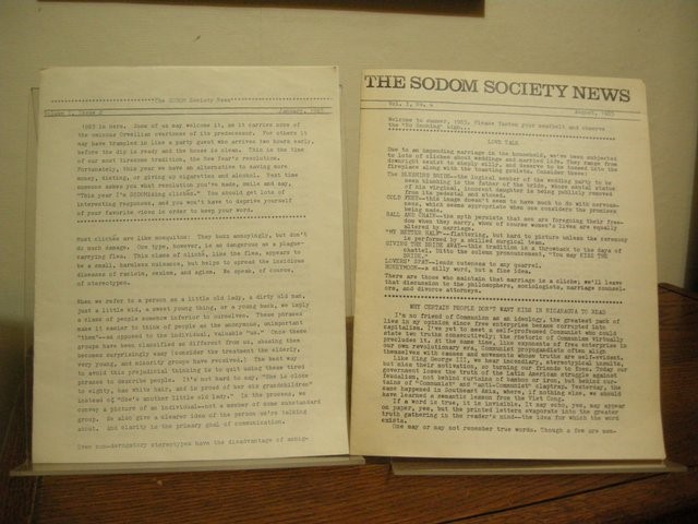 The Sodom Society News, Volume I, Issues 2 & 4