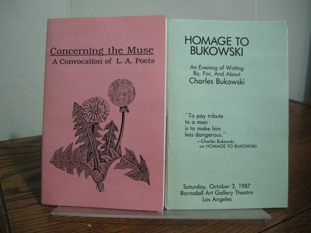 Concerning the Muse: A Convocation of L.A. Poets (w/ ALS)