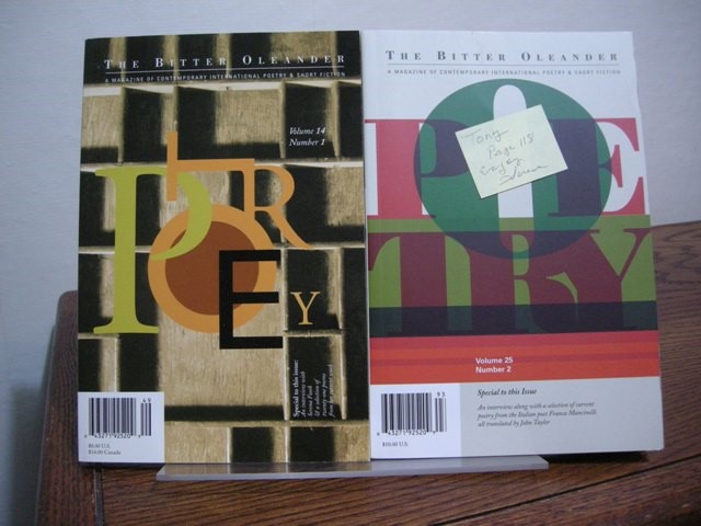 The Bitter Oleander, Volume 14, Number 1 and Volume 25, Number 2
