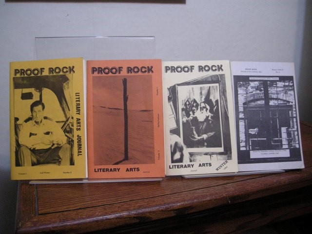 Proof Rock Literary Arts Journal, Four Issues