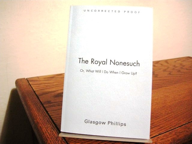 The Royal Nonesuch, or, What Will I Do When I Grow Up