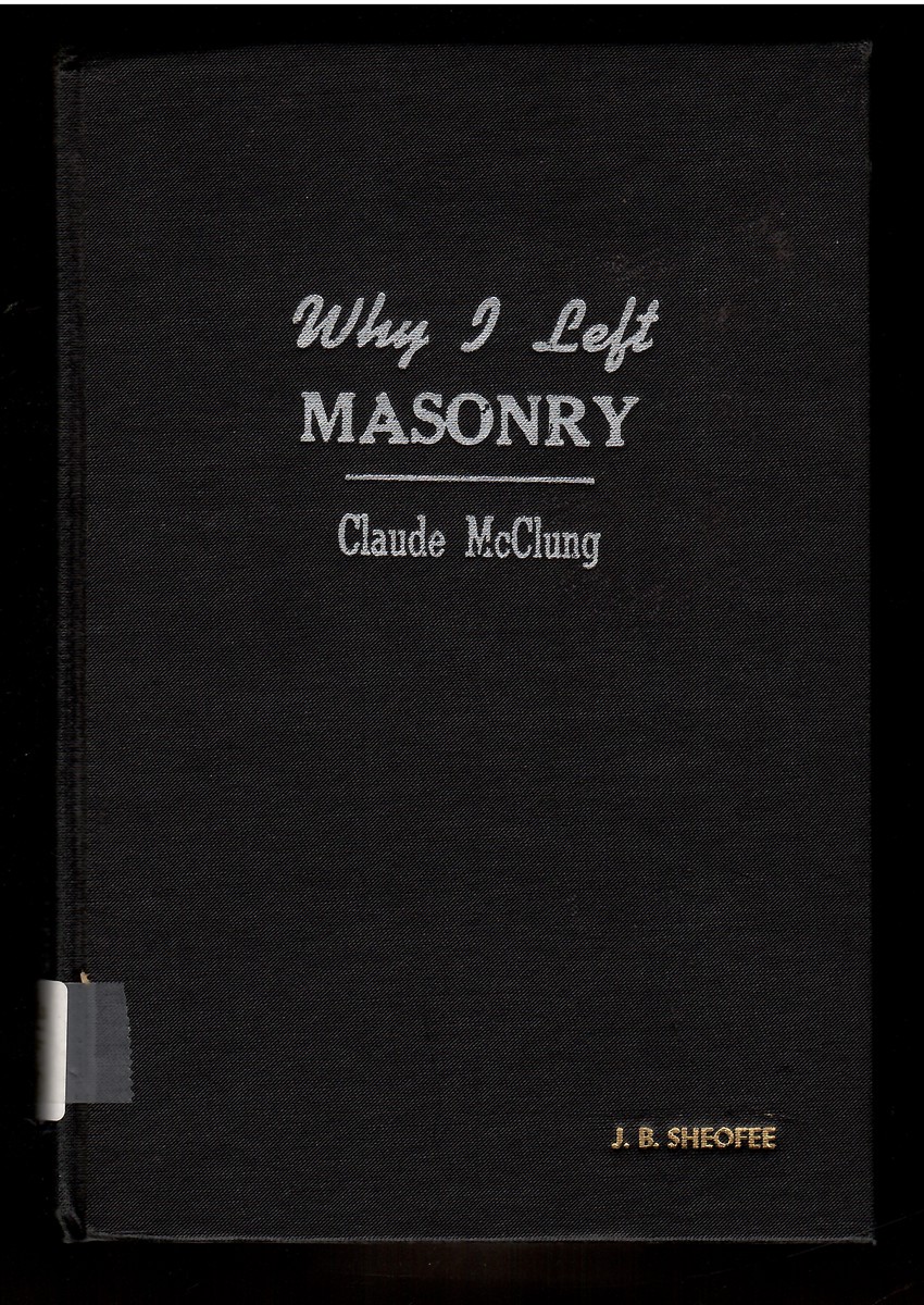 Why I Left Masonry