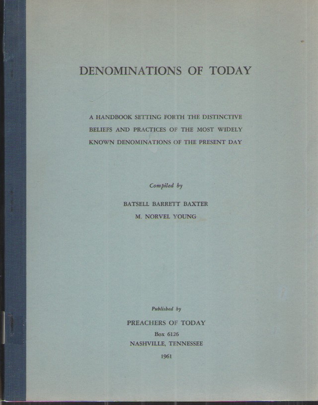 Denominations of Today