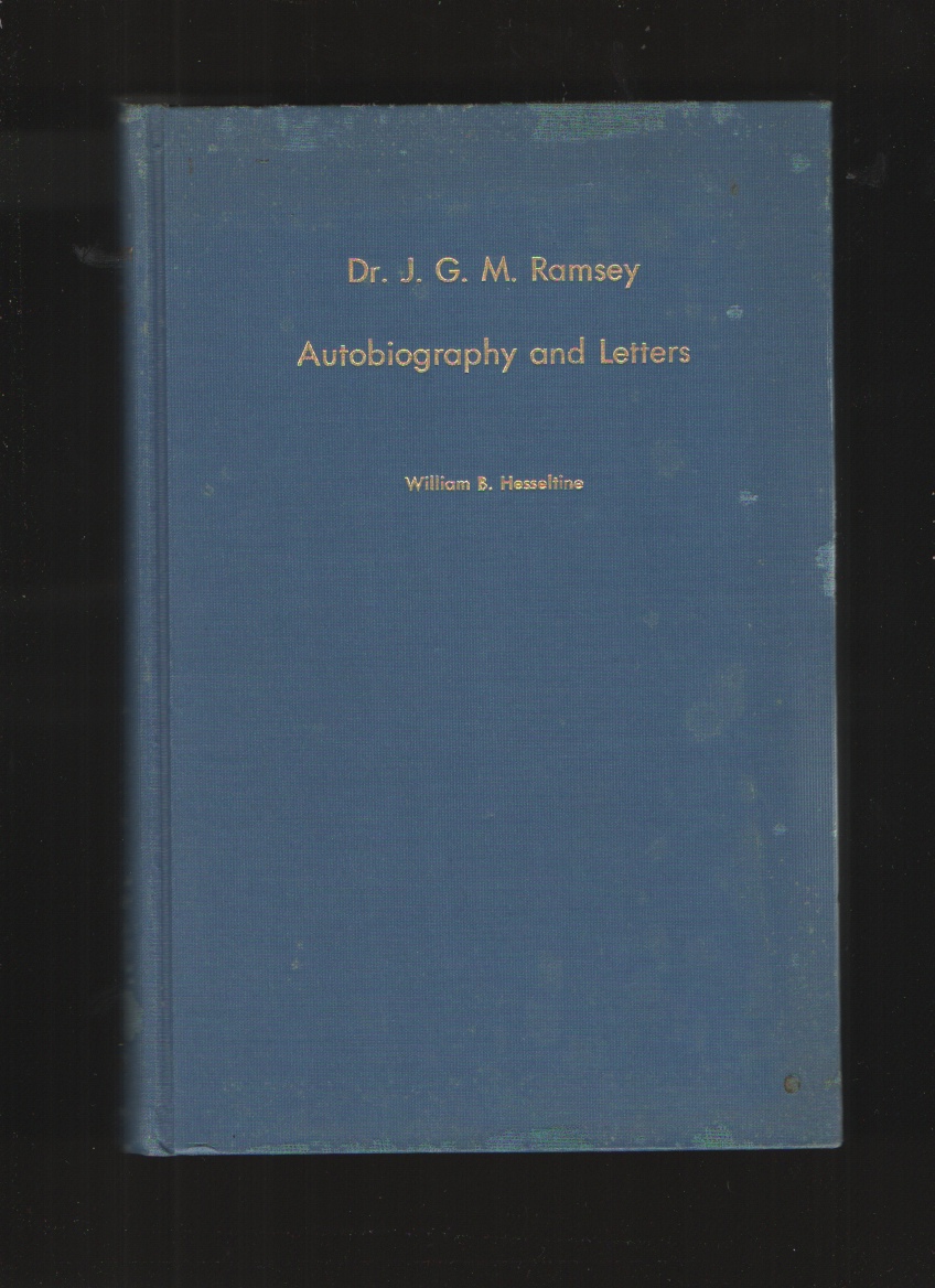 Image for Dr. J. G. M. Ramsey Autobiography and Letters