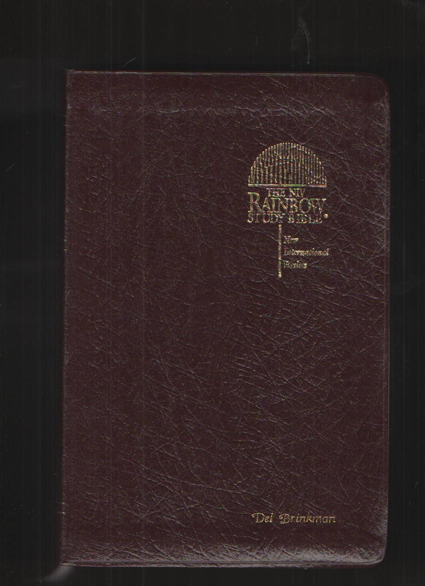 Image for The Rainbow Study Bible New International Version Genuine Bonded Leather Indexed