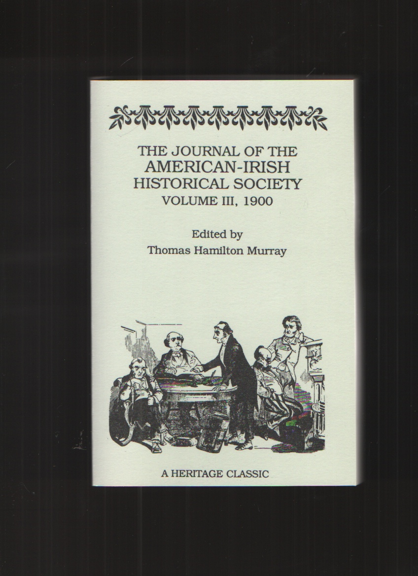 Image for The Journal of the American-Irish Historical Society, 1900