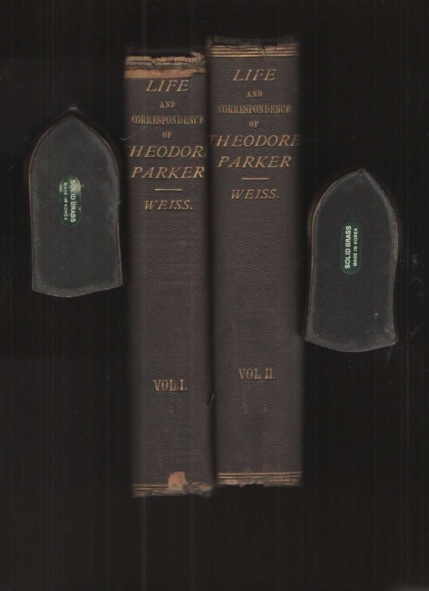 Image for Life and Correspondence of Theodore Parker - in Two Volumes Minister of the Twenty-Eight Congregational Society, Boston