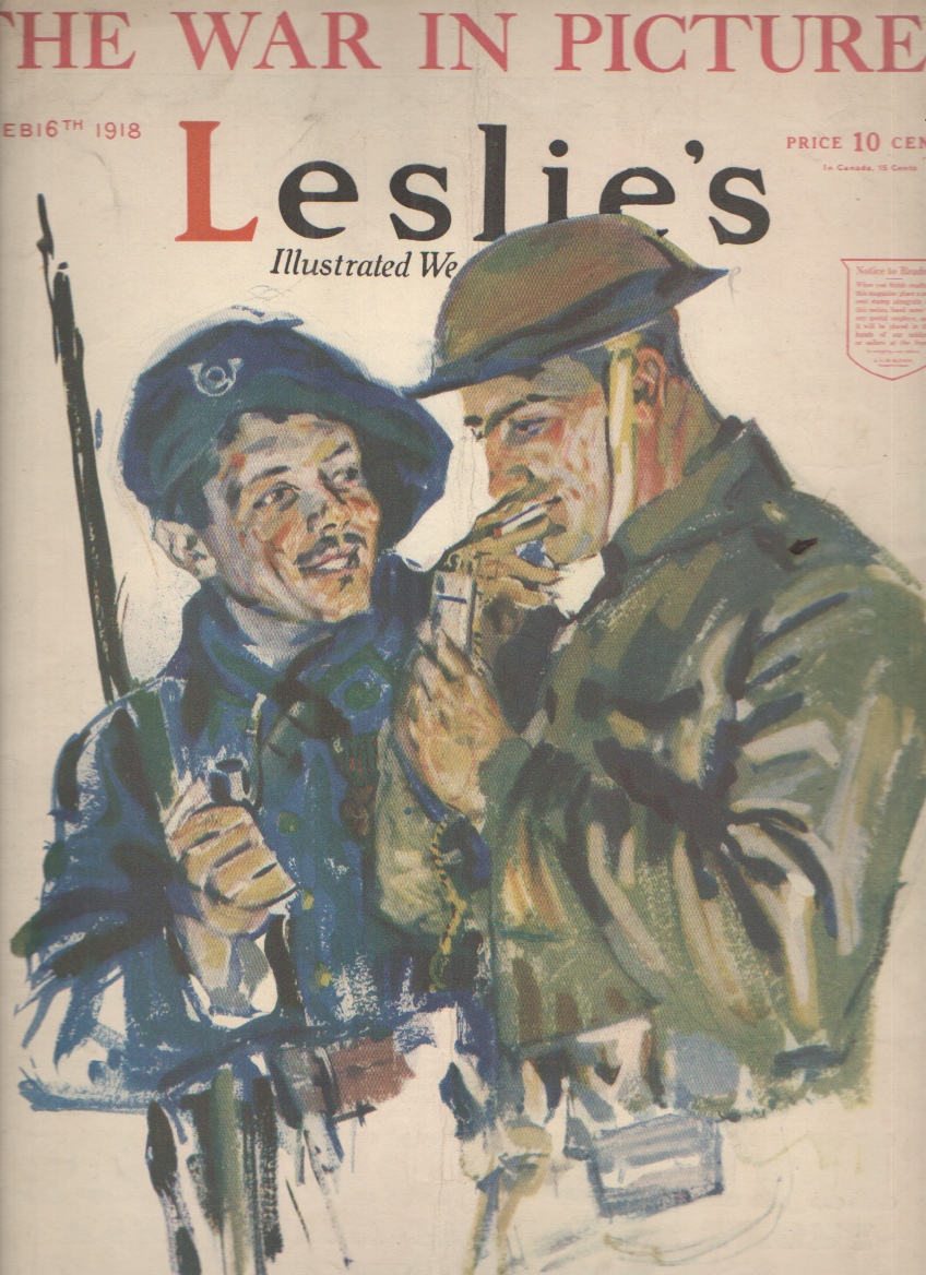 Image for Leslies's Illustrated Weekly Newspaper The War in Pictures - February 16, 1918