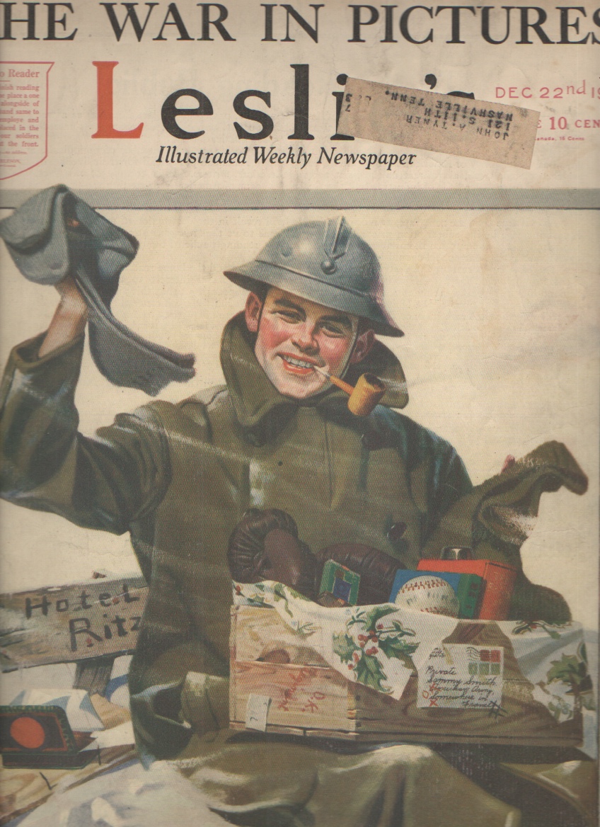 Image for Leslies's Illustrated Weekly Newspaper The War in Pictures - December 22, 1917