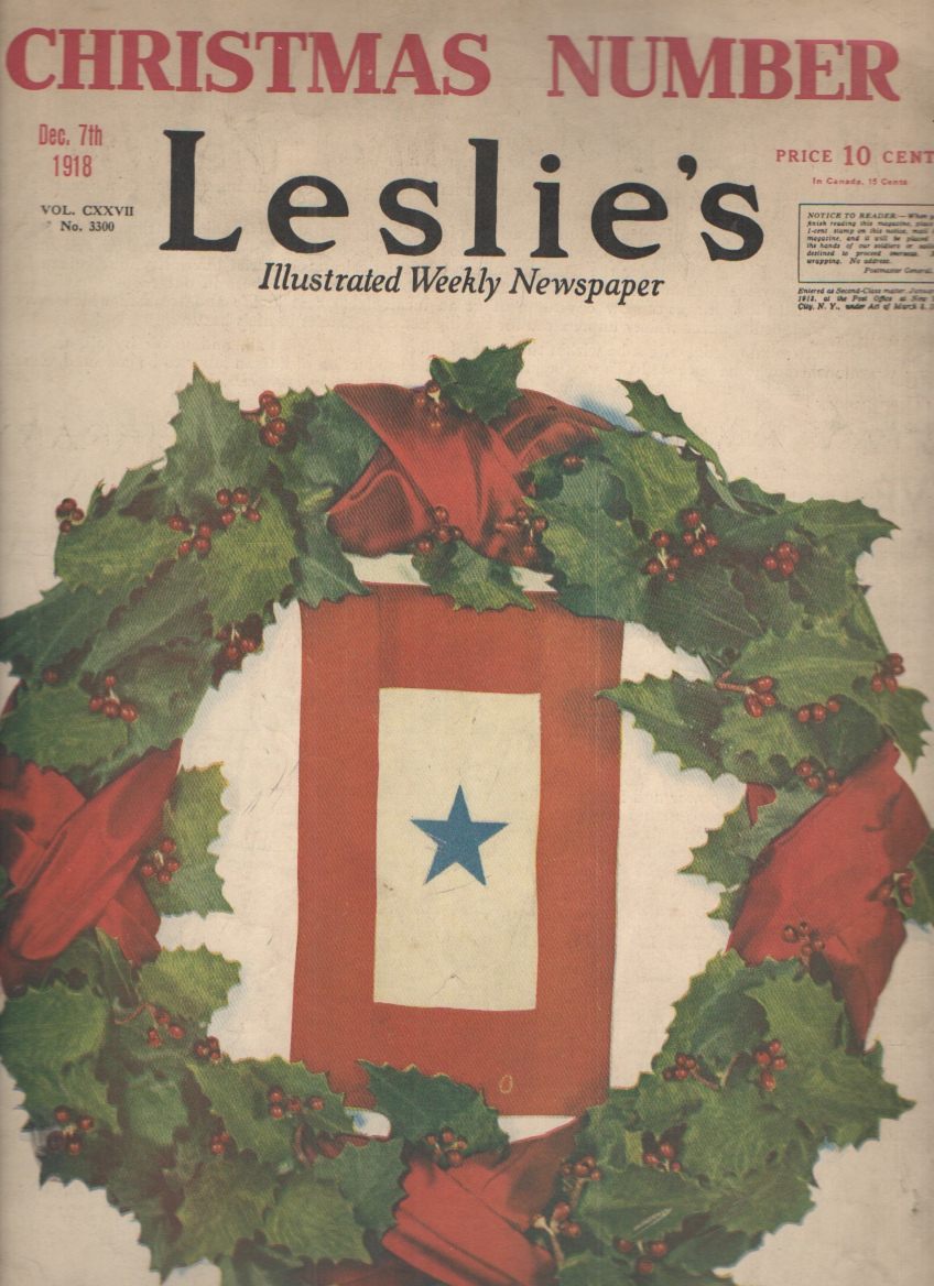 Image for Leslies's Illustrated Weekly Newspaper Christmas Number - December 7, 1918