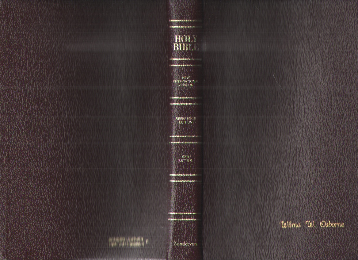 Image for The Holy Bible, New International Version, Red Letter Reference Edition, Thumb Indexed