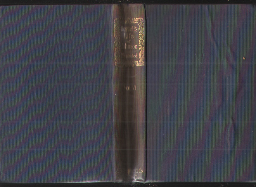 Image for Boswell's Life of Johnson,  Volume VI.