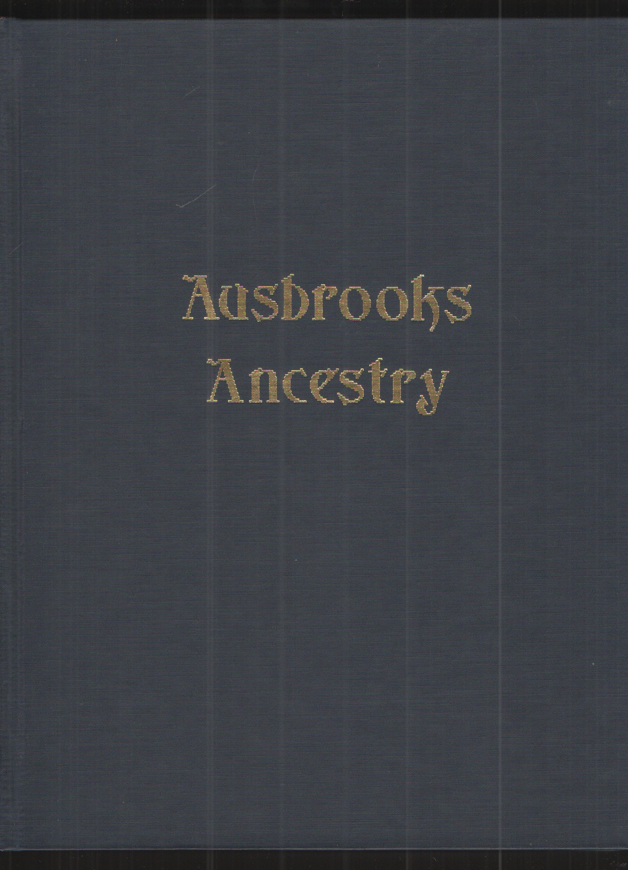Image for Ausbrooks Ancestry