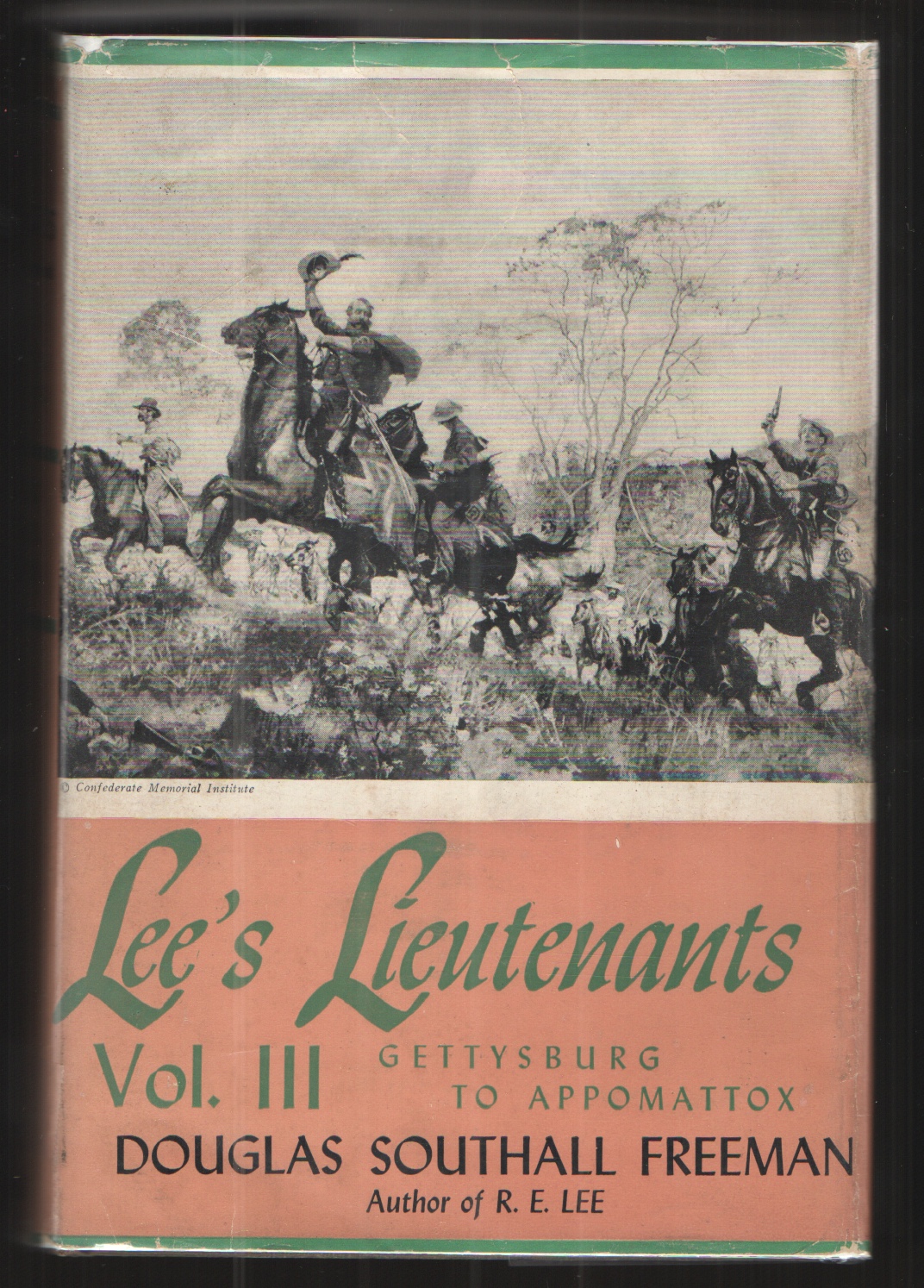 Image for Lee's Lieutenants Vol. III Gettysburg to Appomattox