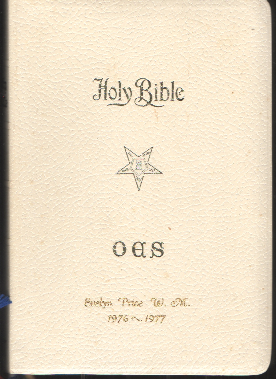 Image for Holman Fraternal Bible Order of the Eastern Star