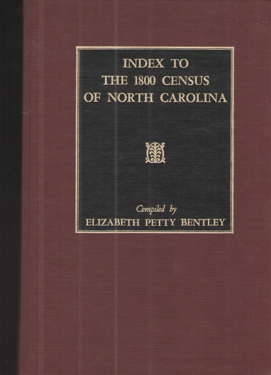Image for Index to the 1800 Census of North Carolina