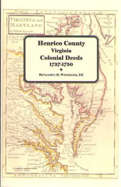 Henrico County Virginia Colonial Deeds 1737-1750